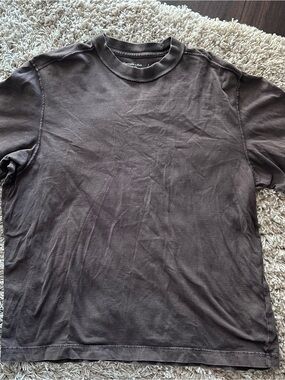 Abercrombie & Fitch Brown L soft af Tee